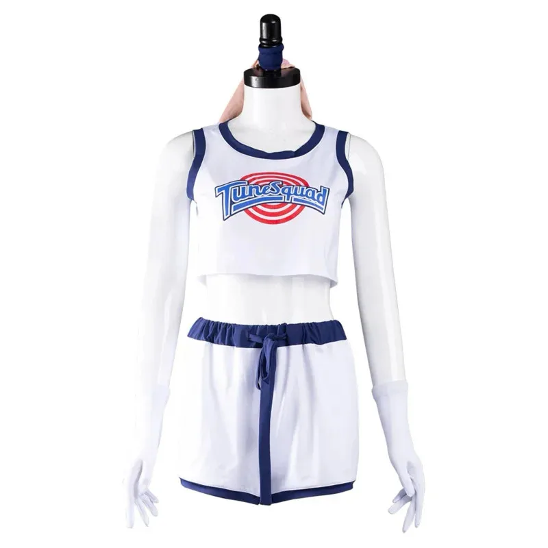 Nene 2025 Space Jam Lola Cosplay Fantasia Costume Disguise Adult Women Girls Reverse Bunny Suit Shirt Shorts Halloween Car