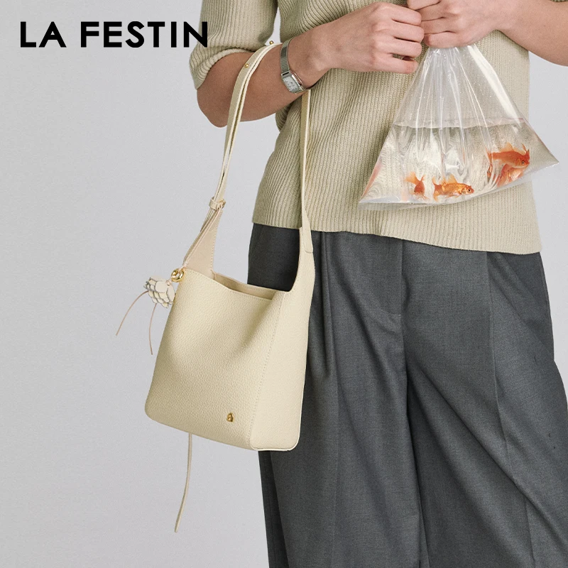 

LA FESTIN Original Bucket Bag 2025 New Shoulder Bag Fashion Handbag Woman Summer Crossbody Bag Luxury Brand Bags
