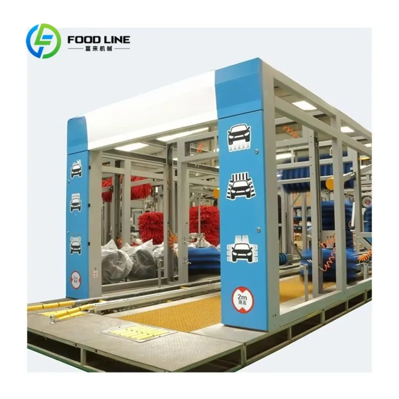 

Custom Intelligent Unmanned Full Automatic Tunnel Car Wash Machine for Trucks | High Pressure Washing Equipment CE Certification