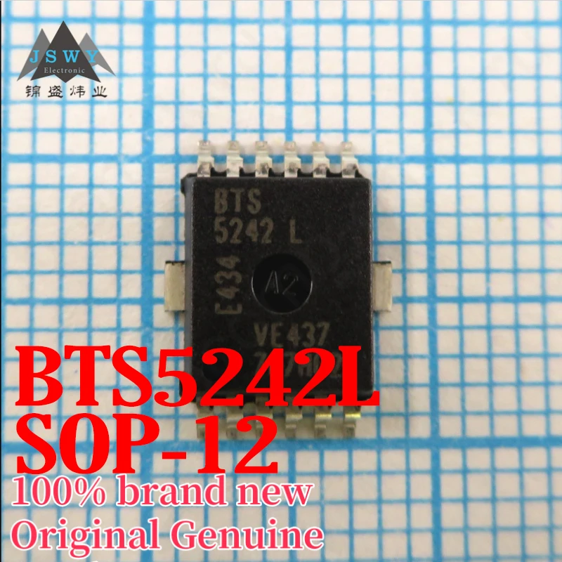 

(5/50pcs) BTS5242L BTS5242 SOP12 Integrated Circuit IC Original Stock Electronics Free Shipping