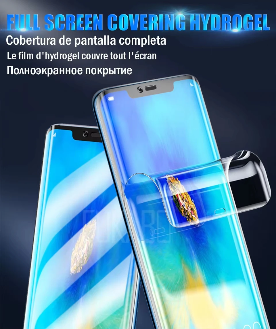 5 Stück Weiche Silikon-Hydrogel-Folie für Samsung S26 Ultra S25 Plus S24 FE S22 S21 S23 S20 Note 20 Pro M23 5G Displayschutzfolie – Detail 3