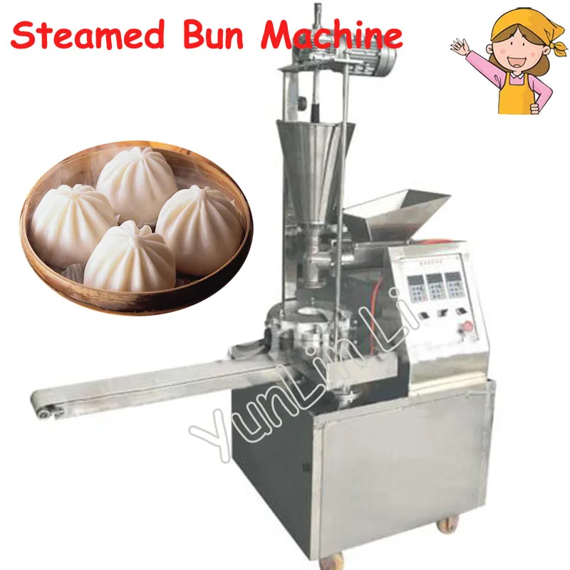 เครื่องทําซาลาเปาอัตโนมัติ 2600W Momo Making Machine Baozi Maker เครื่องทําซาลาเปายัดไส้นึ่งเชิงพาณิชย์