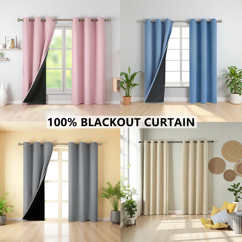 2Pc 100% Blackout C…