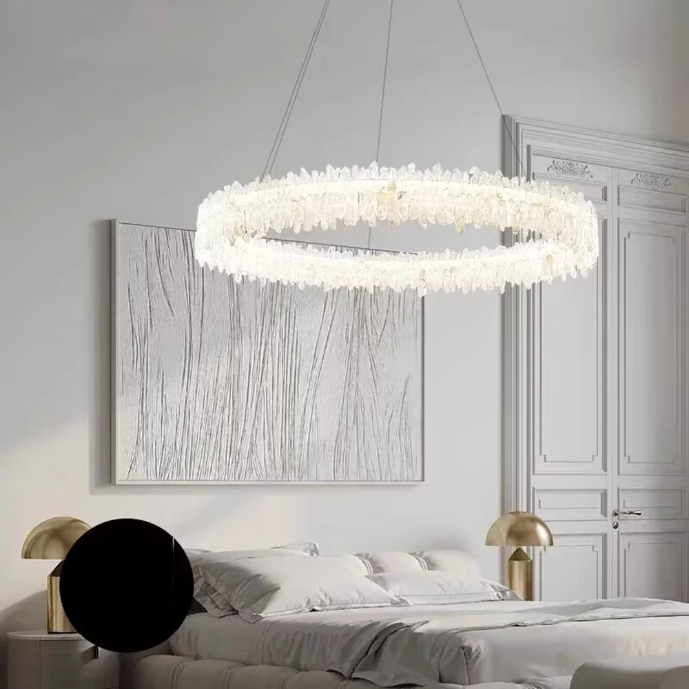 

Luxury Design Modern Crystal Chandelier Living Room Decoration Led Hanglamp Bedroom Cristal Lampe