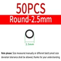 50 piezas de círculos de 2.5 mm