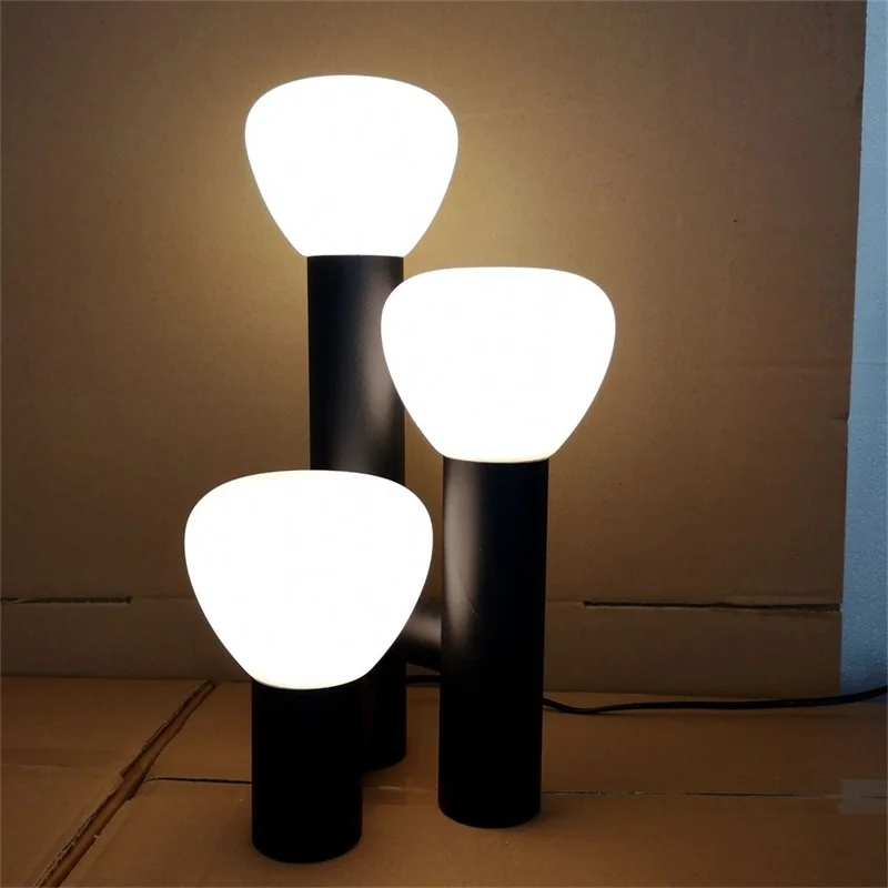 Parc tafellamp Nordic Creative gekleurd glas Tafellamp voor woonkamer Koffie Slaapkamer LED Decor Nachtkastje Licht