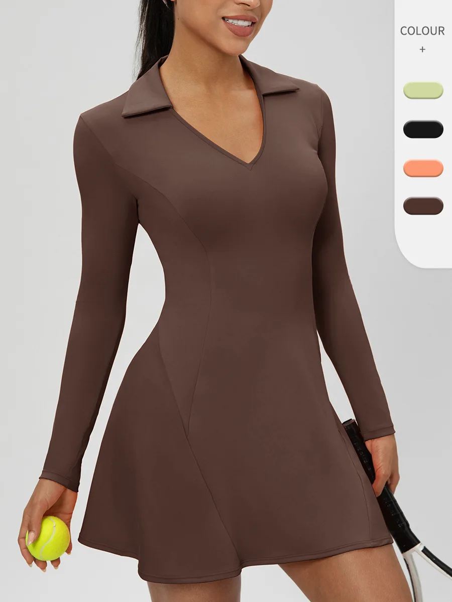 Vestidos Vestido para mujer Maxi Rayón Frill Smocking Cintas Ajustadas Viajes urbanos Cuello blanco Ropa de trabajo moderna minimalista Navidad