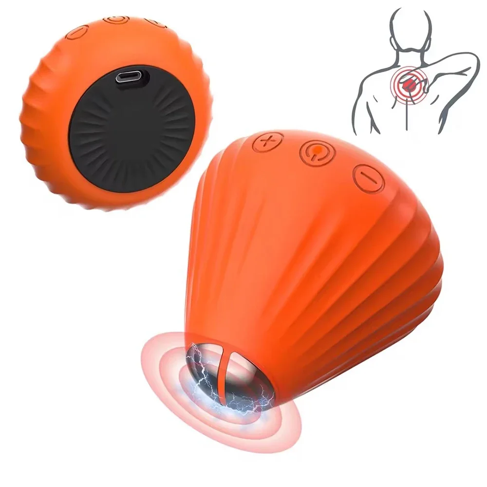 Ems Vibration Massage Ball Sports Fitness Foot Massage Neck and Shoulder Soothing Device Trigger Point Relax Yoga Massage Ball