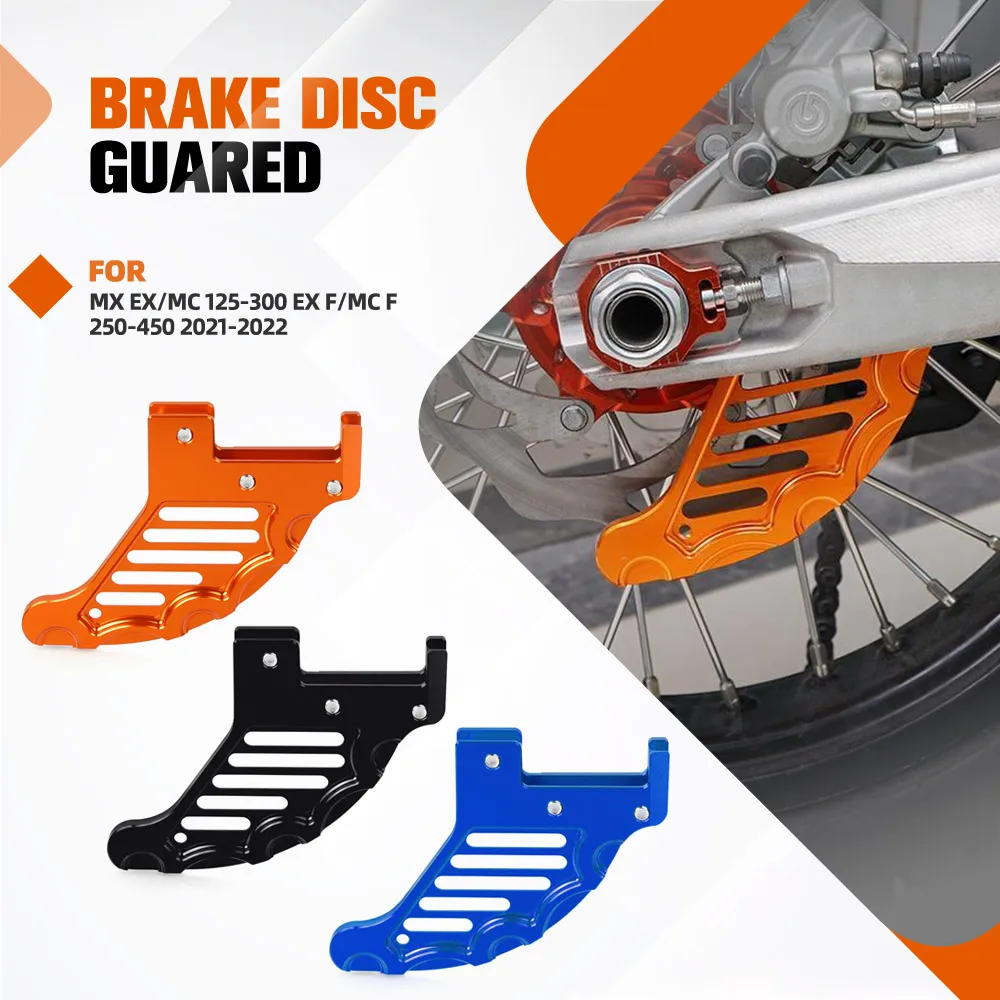 

Новая защита заднего тормозного диска для мотоциклов GasGas MX EX/MC 125-300 EX F/MC F 250-450 2021-2022, алюминиевые аксессуары