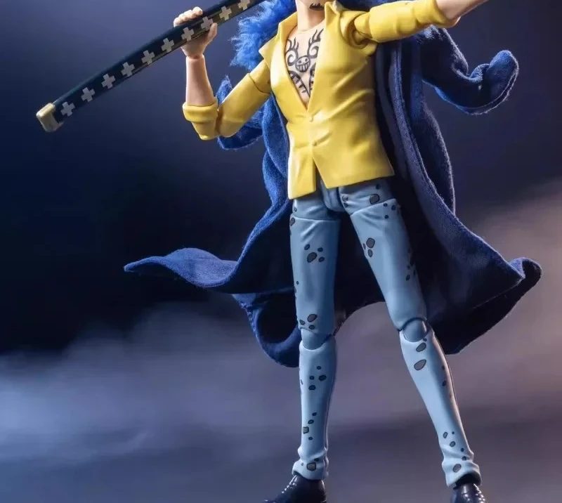 

1/12 Scale Blue Windbreaker Coat Anime Male Characters Formatable Design with Iron Wire for 6'' SHF Hobbies Body