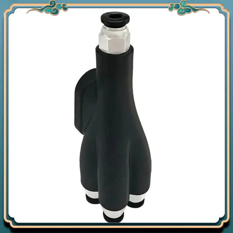 (جديد)-4 في 1 PTFE محول المواد منفذ توسيع الأنابيب AMS توصيل 4 وحدات التغذية لمختبر بامبو X1/P1 X1C P1S P1P