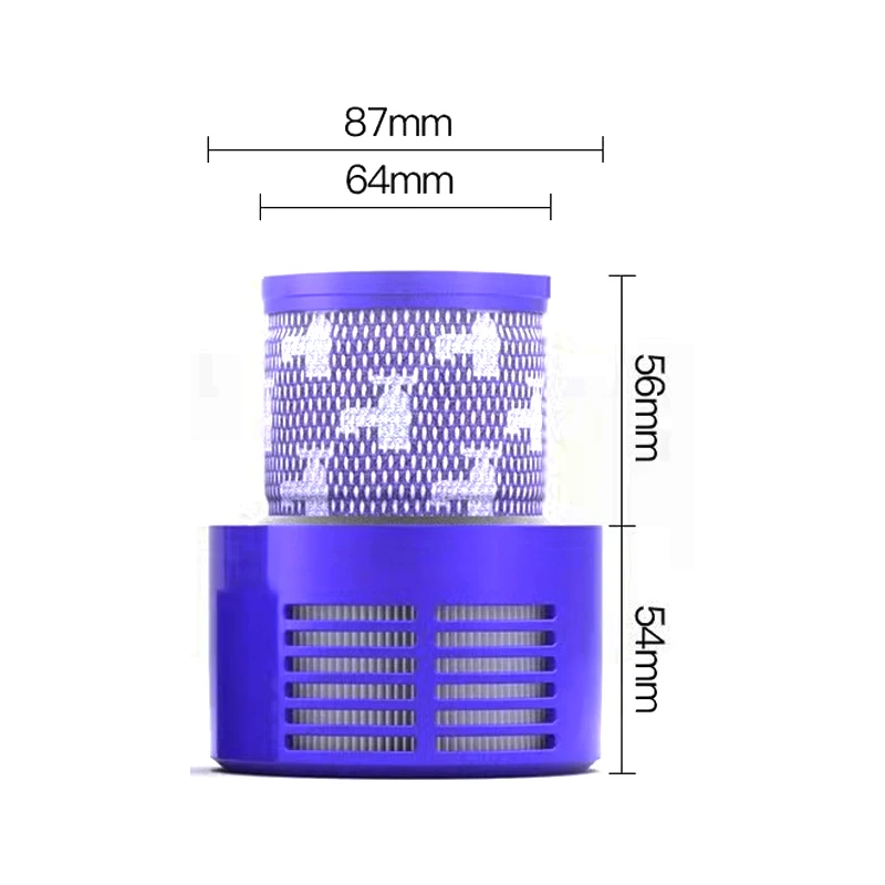 Dyson V10 SV12 siklon hayvan mutlak toplam temiz elektrikli süpürge aksesuarları yıkanabilir yedek filtreler Hepa yedek parça