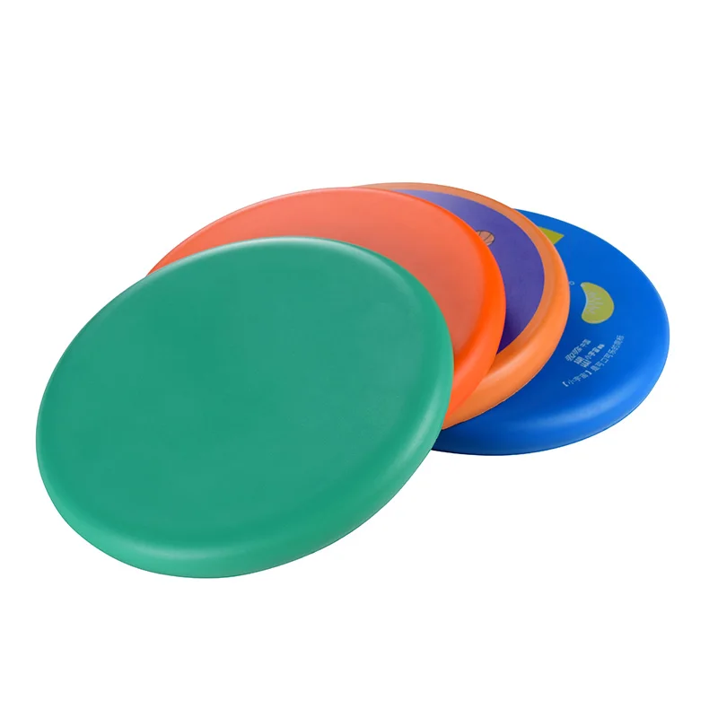 Custom Logo PU Soft Dog Interactive Flying Disc Pet Outdoor Beach Training Dog Frisbeed