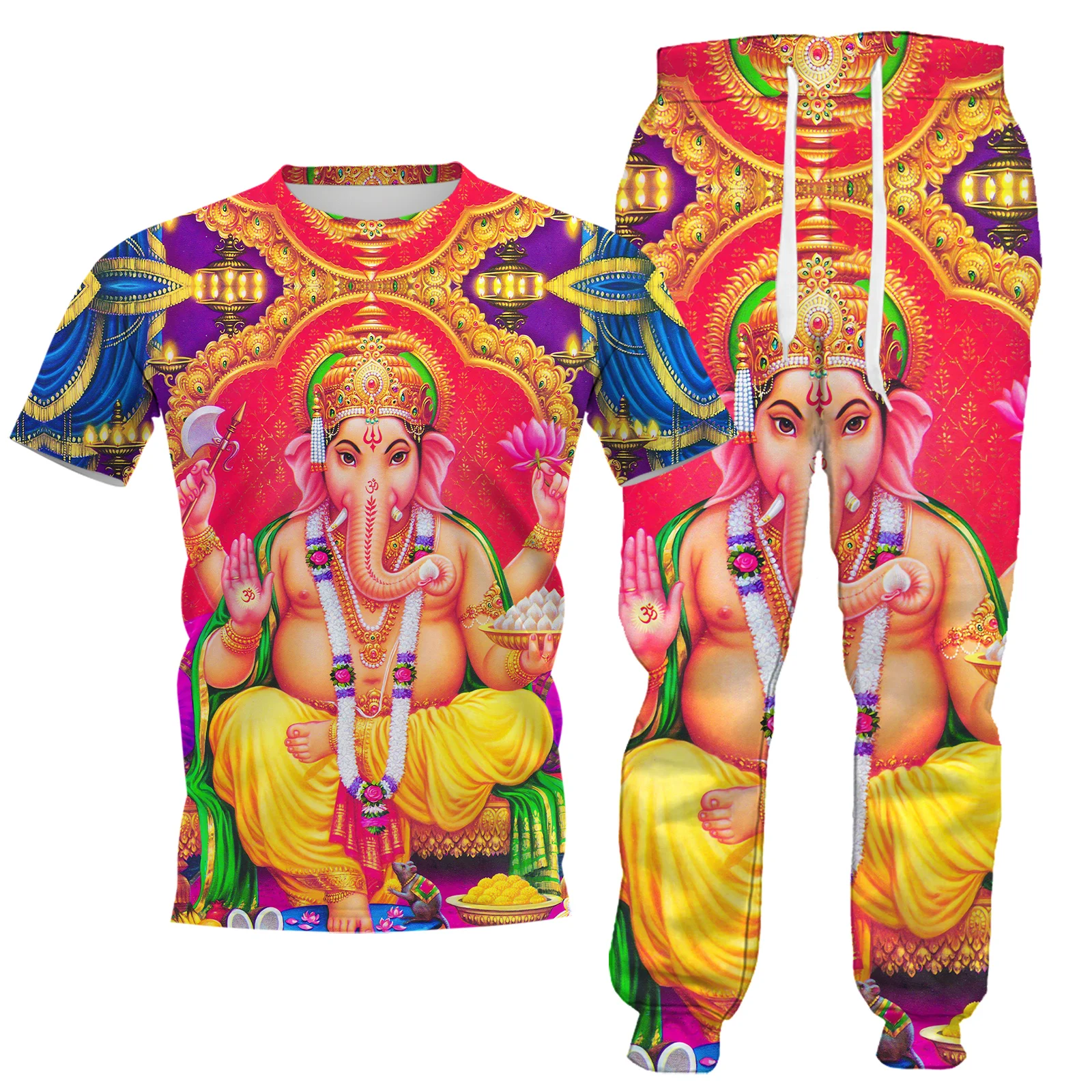 

HX Indian God Clothing Set Fashion 3D Printed Vest T-shirts Shorts Sweatshirts Hoodies Pants Men Women Clothing Dropshipping