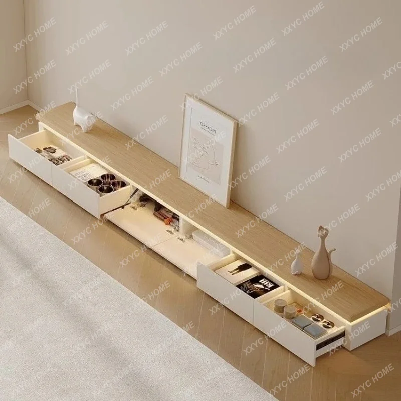 X Cream Wind Designer TV Cabinet Display Living Room Monito Filing Universal Tv Table Movies Nordic Storage Archivadores