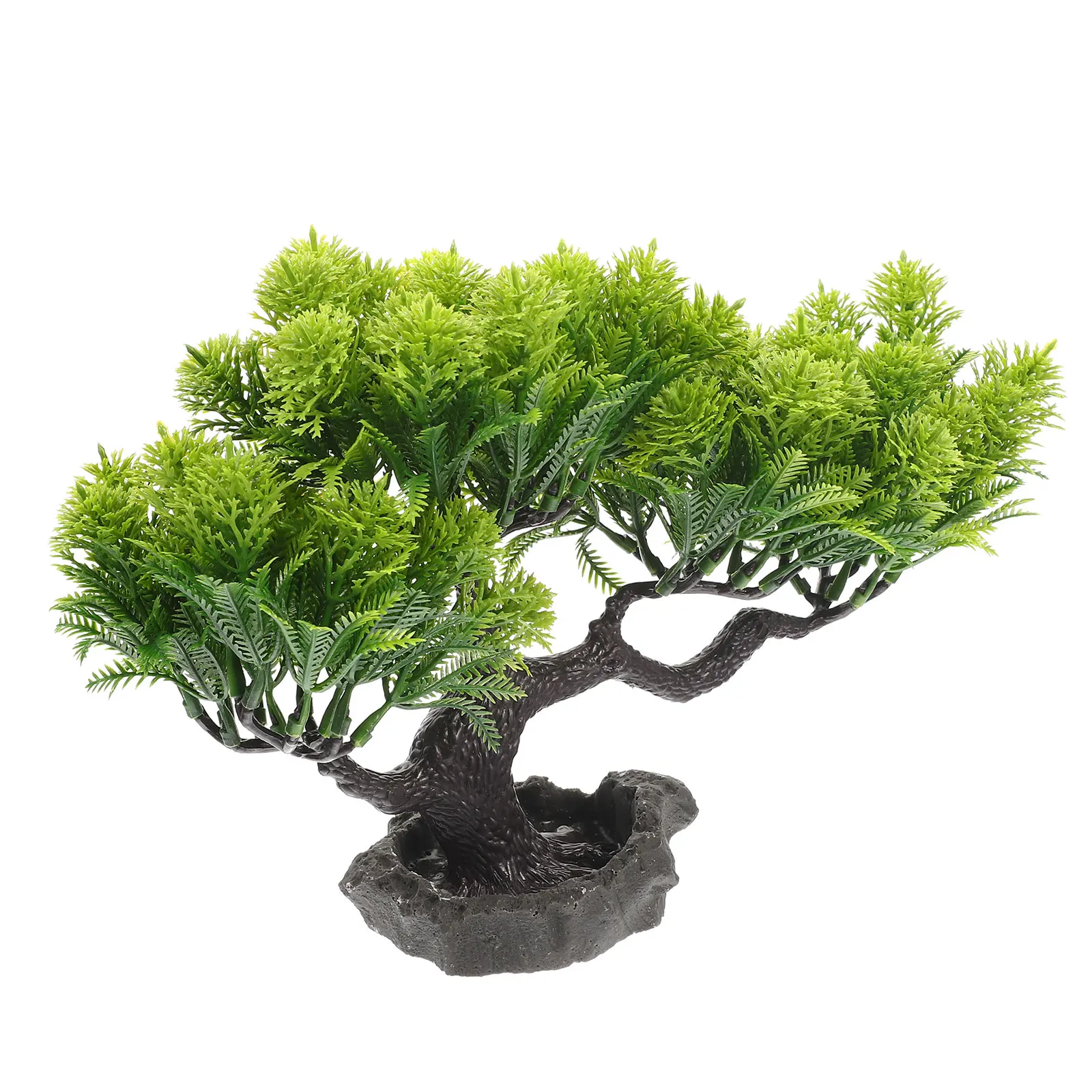 

Welcoming Pine Ornaments Sushi Platter Decor Faux Plants Indoor Pine Tree Sushi Plate Decoration Japanese Restaurant Supply