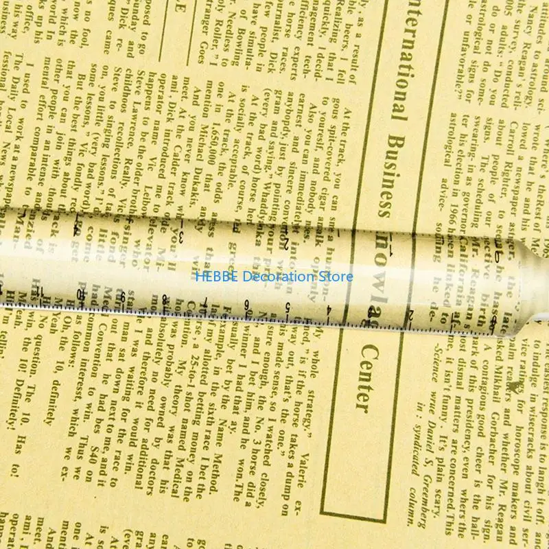 B0KC Bar Magnifier Portable Ruler for Reading Small Prints & Document