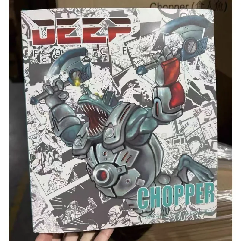

【In Stock】Original Out-of-print DEEP FORCE Series Piranha Warrior CHOPPER Anime Figure Model Toys Ornaments