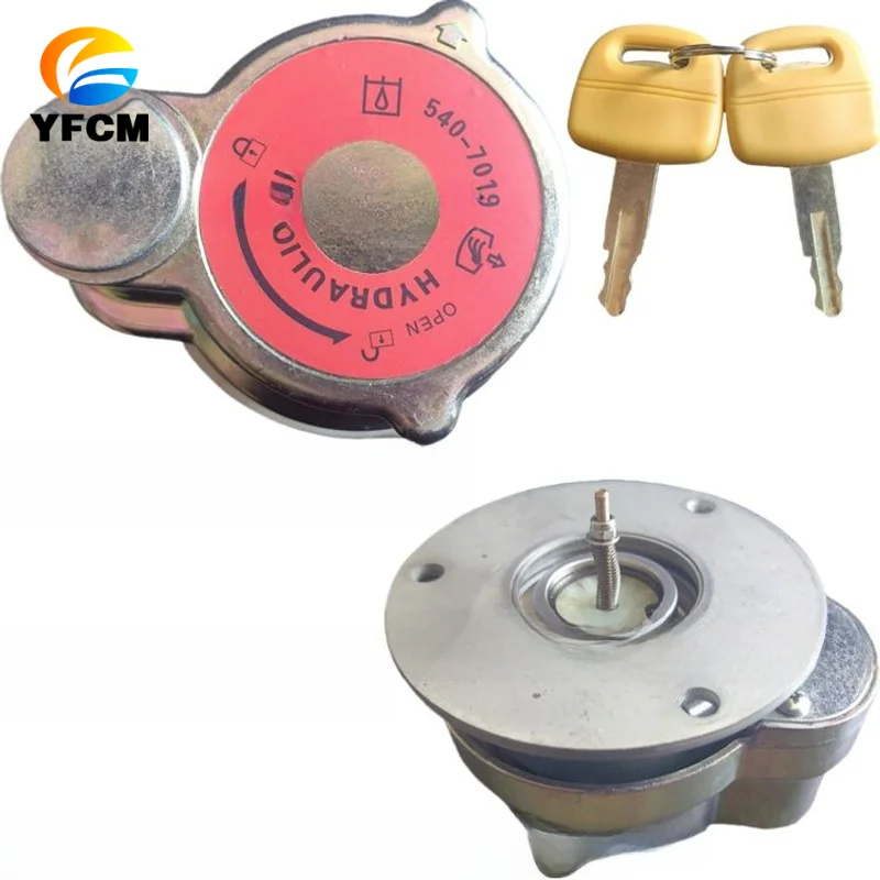 Excavator Parts 540-7019 Locking Hydraulic Tank Cap for Caterpillar EGC Breather Filter