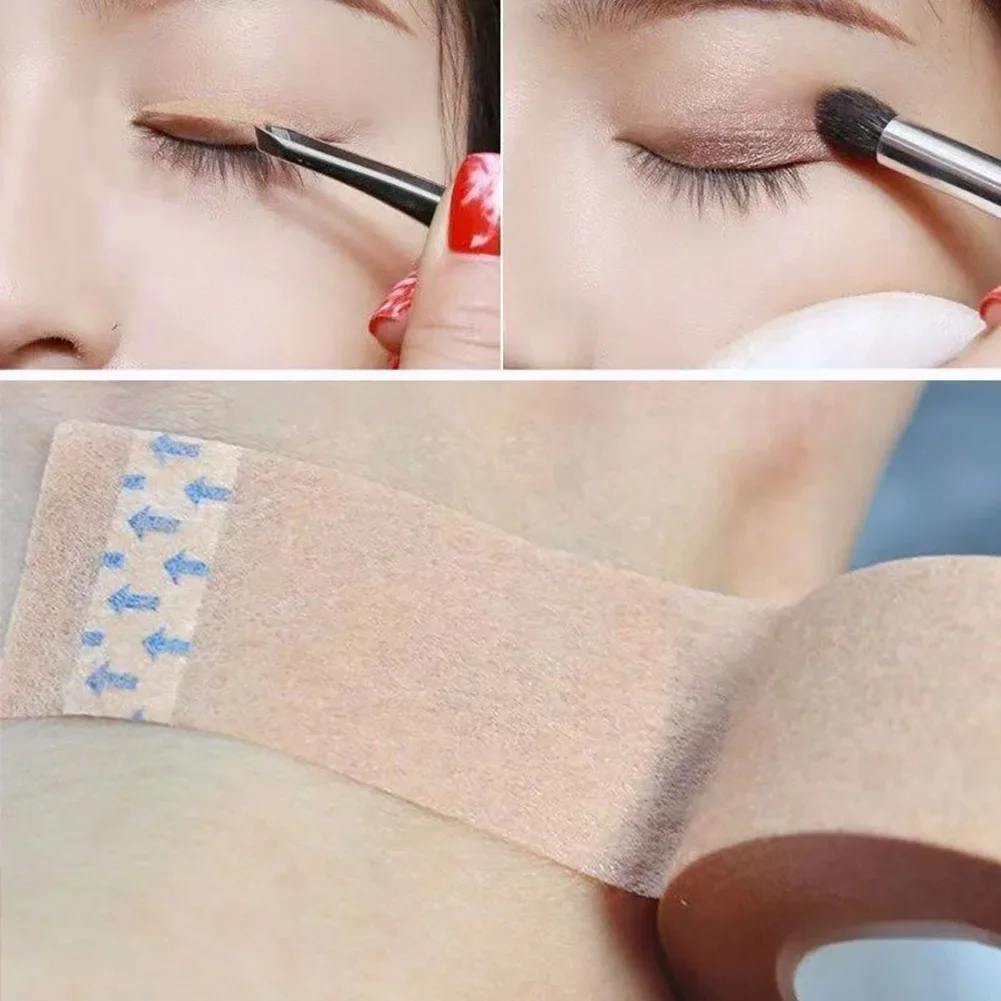 สติกเกอร์ปิดตาสองชั้นแบบไม่ทอ สีผิว 1 ชิ้น ระบายอากาศได้ดี ธรรมชาติ