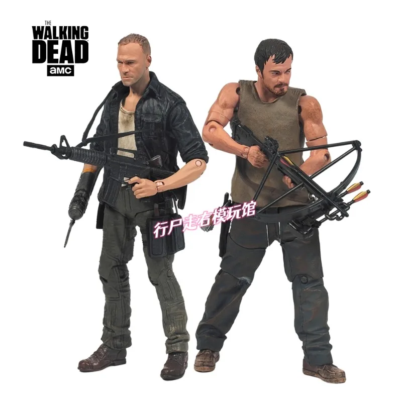 US TV Hit Series Walking Dead Brother Nu 5inche 1/12 Action Figures McFarland Original Set Collectible Toy