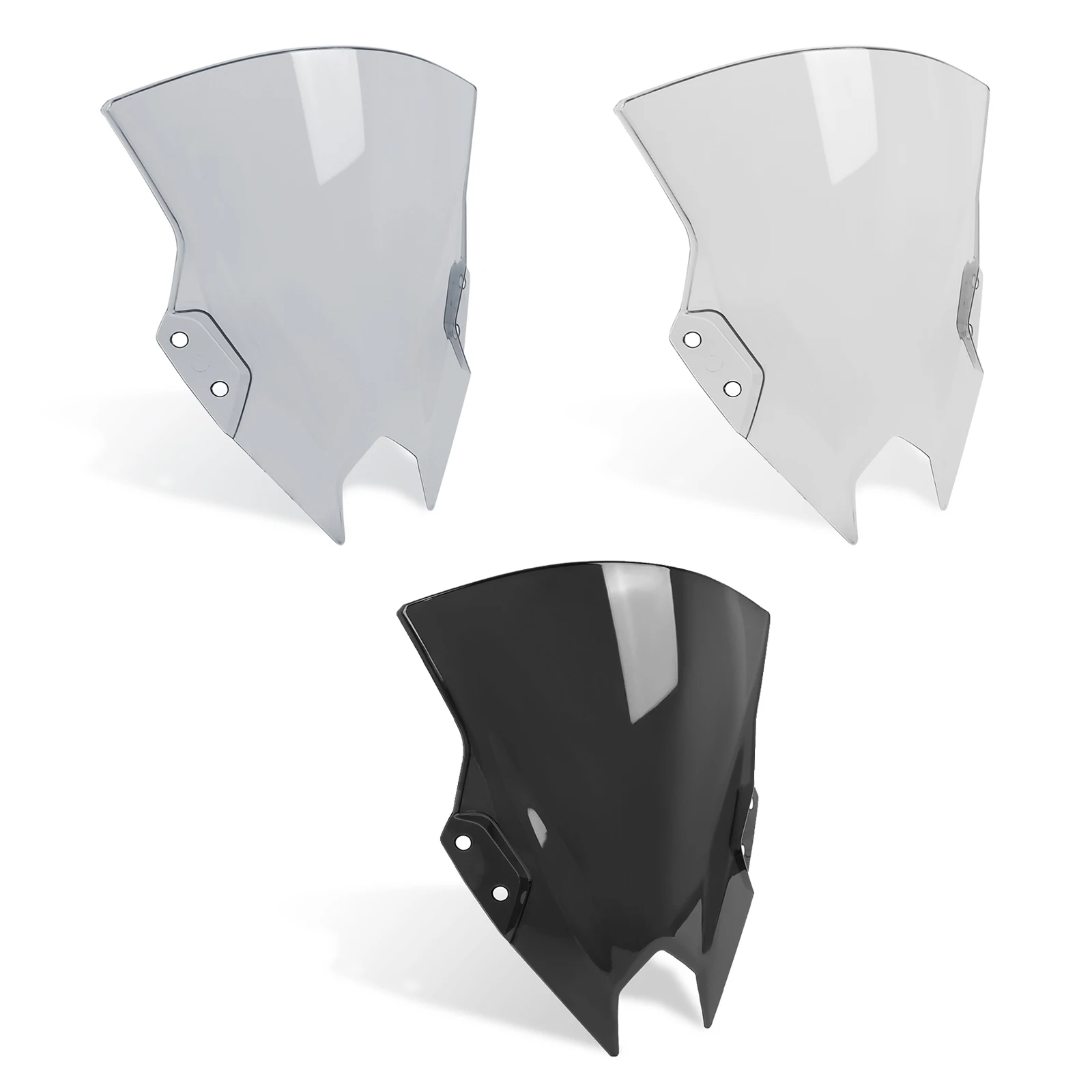 For Kawasaki Ninja 500 SE Ninja500 2024-2026 Windscreen Spoiler Fairing Wind Deflectors Double Bubble Windshield Visor Screen