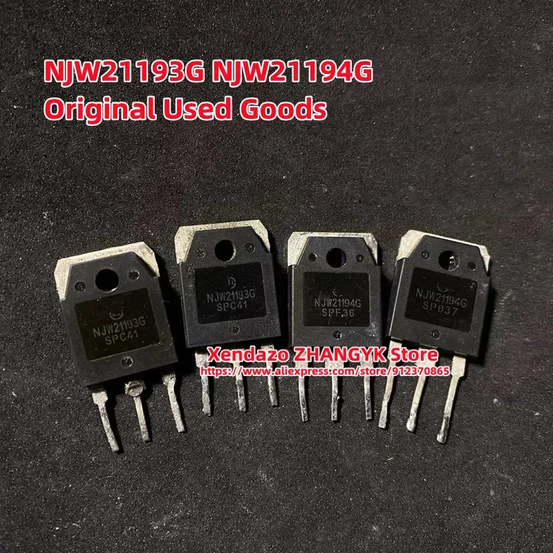 2pairs/lot NJW21193G NJW21194G TO-3P High Power Audio Amplifier Pair Tube Original