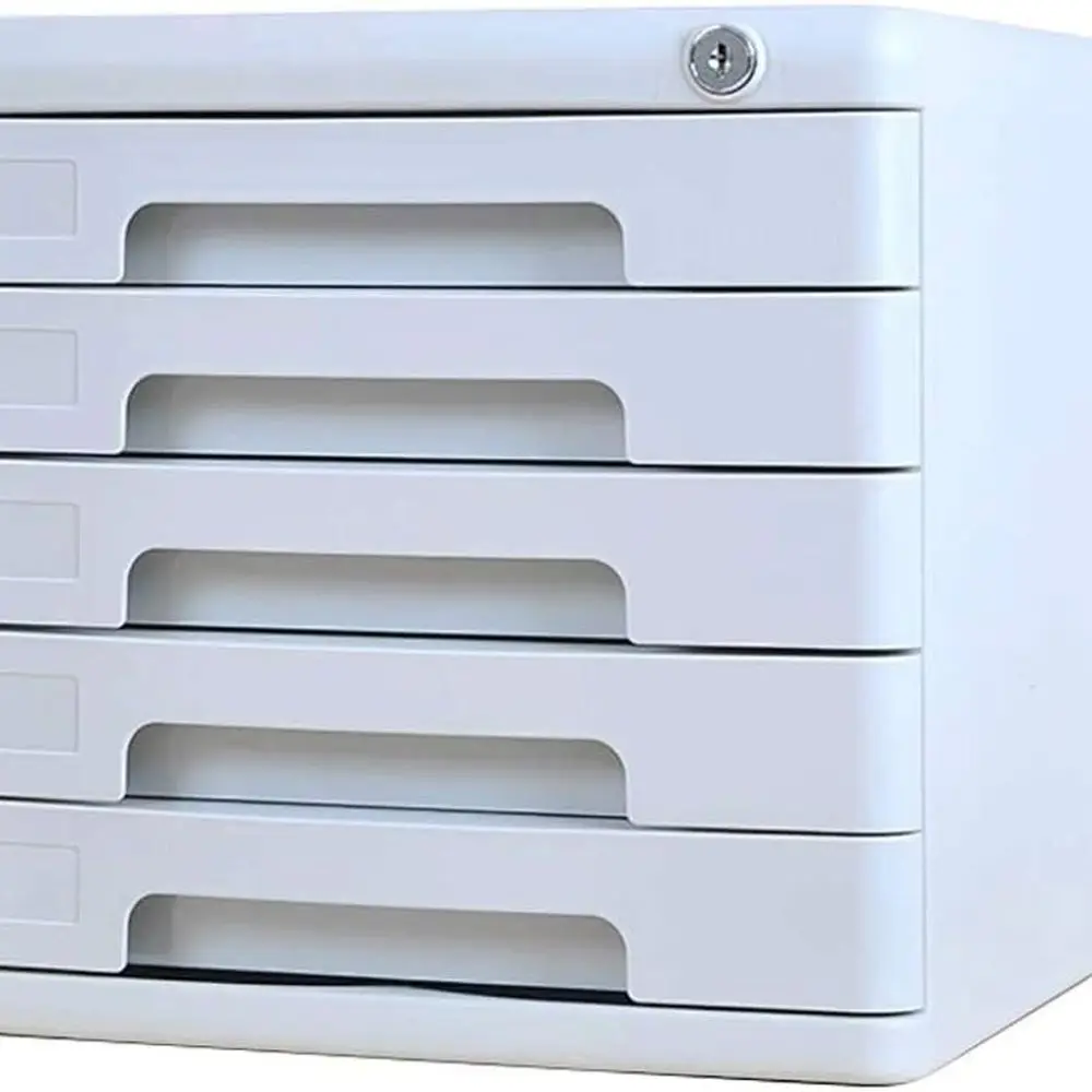 

Многоуровневый запираемый офисный ящик для хранения для рабочего стола, ящика и шкафа