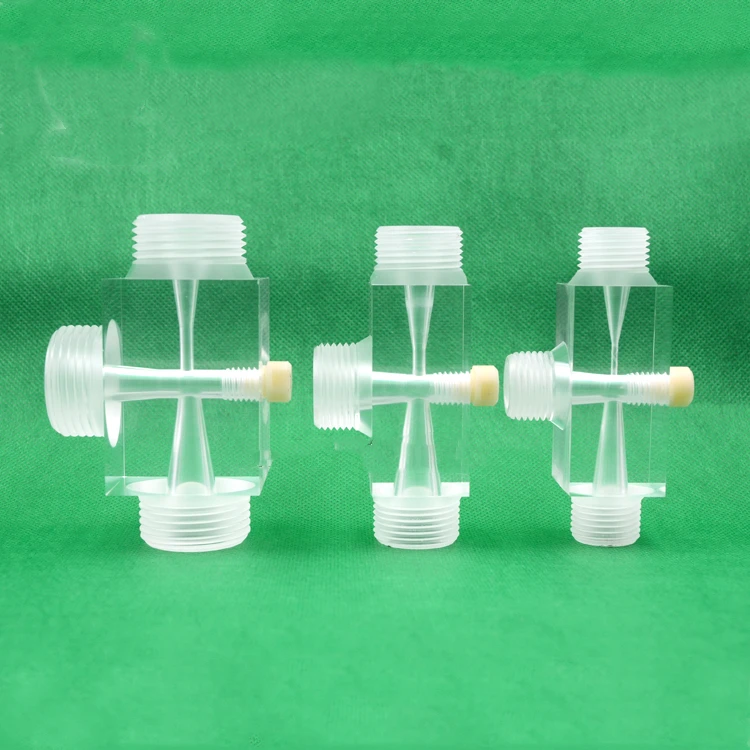 Plexiglass Jet Ejector Jet Device Jet Eductor Gas-liquid Mixture Transparent Water Injector Thickened Thread Water Pump Jet