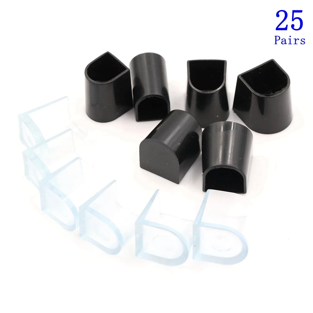 

25 Pairs/Lot PVC High Heel Latin Stiletto Dancing Covers Heel Stoppers Anti-slip Silicone High Heel Protectors for Wedding Party