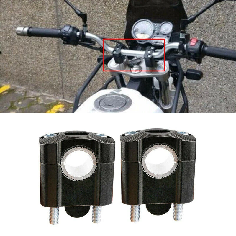 

22mm 7/8" Motorcycle Handlebar Riser Bar Mount Handle Clamp Universal For Honda For BMW R1200GS For YAMAHA MT07 MT09