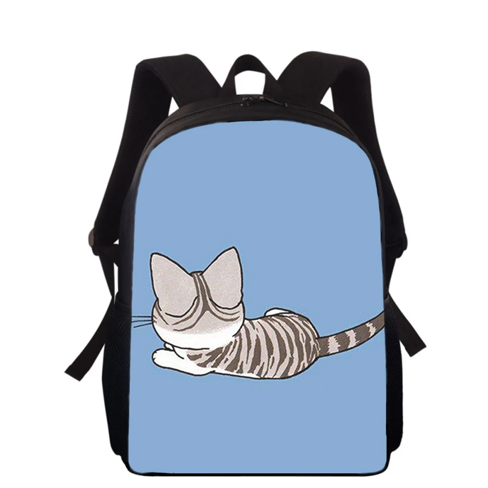 

Cartoon Chi's Sweet Home Cute Cat 15” 3D Kids Backpack Primary School Bags for Boys Girls Back Pack Students School Book Bags