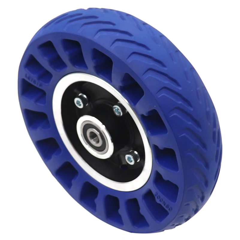 High Quality 200X50 Square Solid Wheels for 8 Inch Speedway Mini 4 Pro Tire Electric Scooter Ruima   PRO Replacement Parts