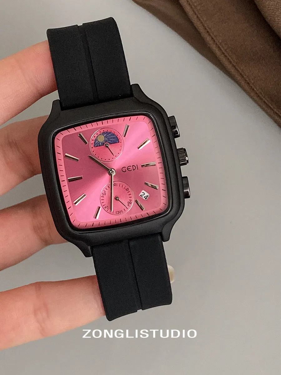 New Women'S Fashion Casual Watch With Large DialA Perfect Gift For Women Quartz Movement, Unique Design, High-Quality Timepiece.
