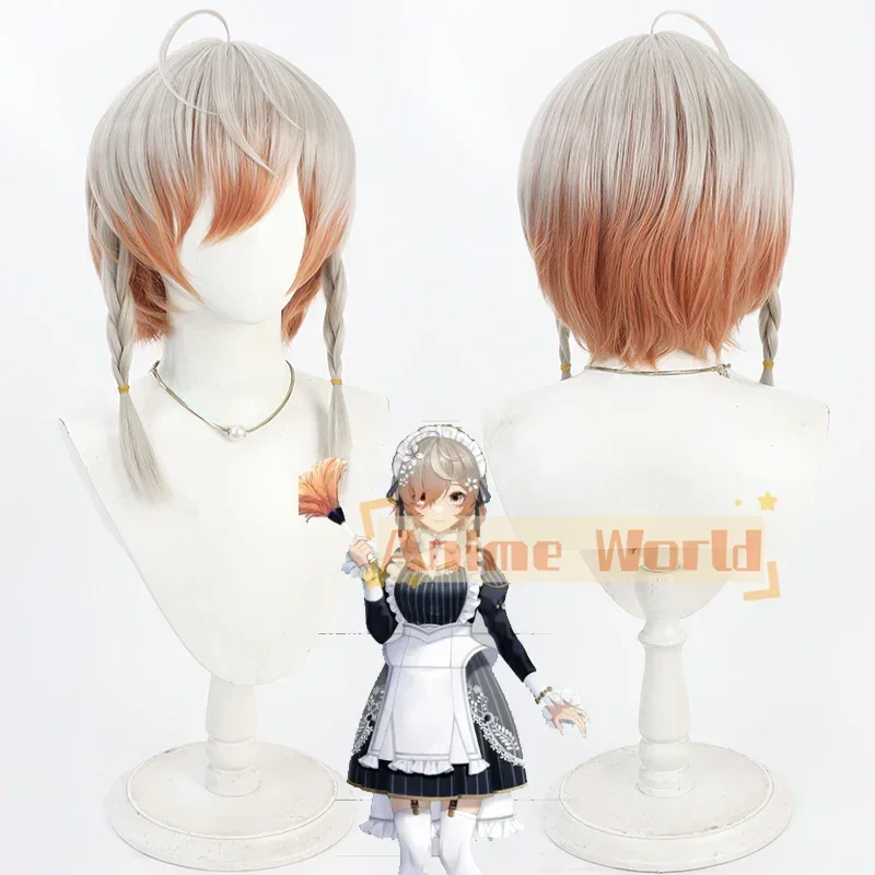 

Virtual YouTuber NIJISANJI Denauth Klara Charmwood Cosplay Wig Synthetic Hair Halloween Costume Anime Party Wigs + Wig Cap