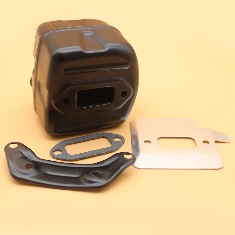 Support de silencieux d'échappement, Kit de bloc silencieux pour Husqvarna 362 365 371 372 385 390 Jonsered 2165 2171 tronçonneuse