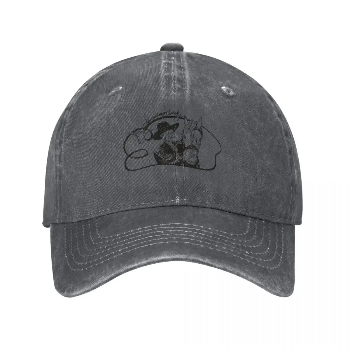 Gorra de béisbol con diseño de logotipo Retro Vintage Hopalong Cassidy, gorras de sol para playa a la moda, gorras de cumpleaños, nuevas gorras para hombres y mujeres