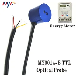 TTL IR podczerwień IEC62056 DLMS dwukierunkowa komunikacja kWh liczniki energii elektrycznej i gazu taryfy celne TTL sonda optyczna