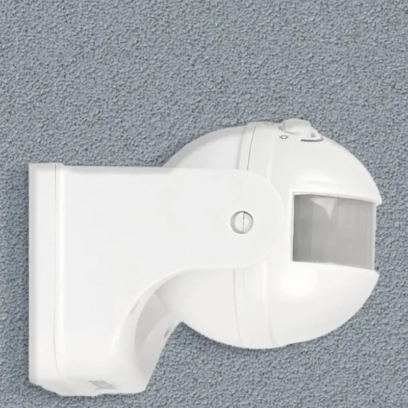 

【VALUE MONEY】Датчик движения на инфракрасной основе, настенный, мощностью до 1200 Вт, с защитой IP44, подходит для управления освещением умного дома.