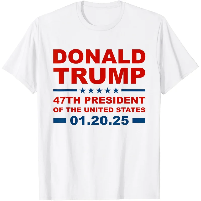 

Trump's 47th President Patriotic Women's Top T-shirt