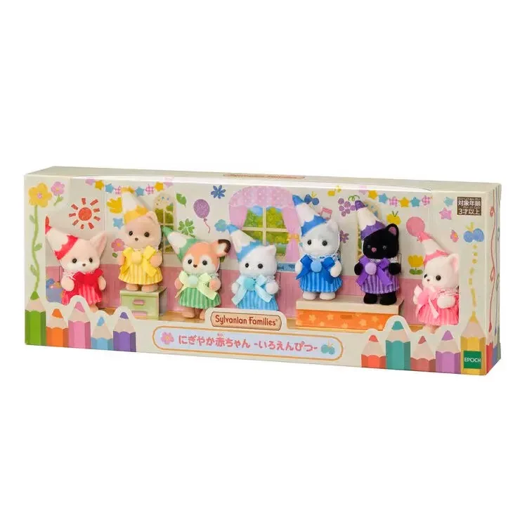 Echte Sylvanian Families 2025 40e verjaardag aangepaste aardbei familie groothandel Ternurines Fantasy Show kinderen geschenken speelgoed