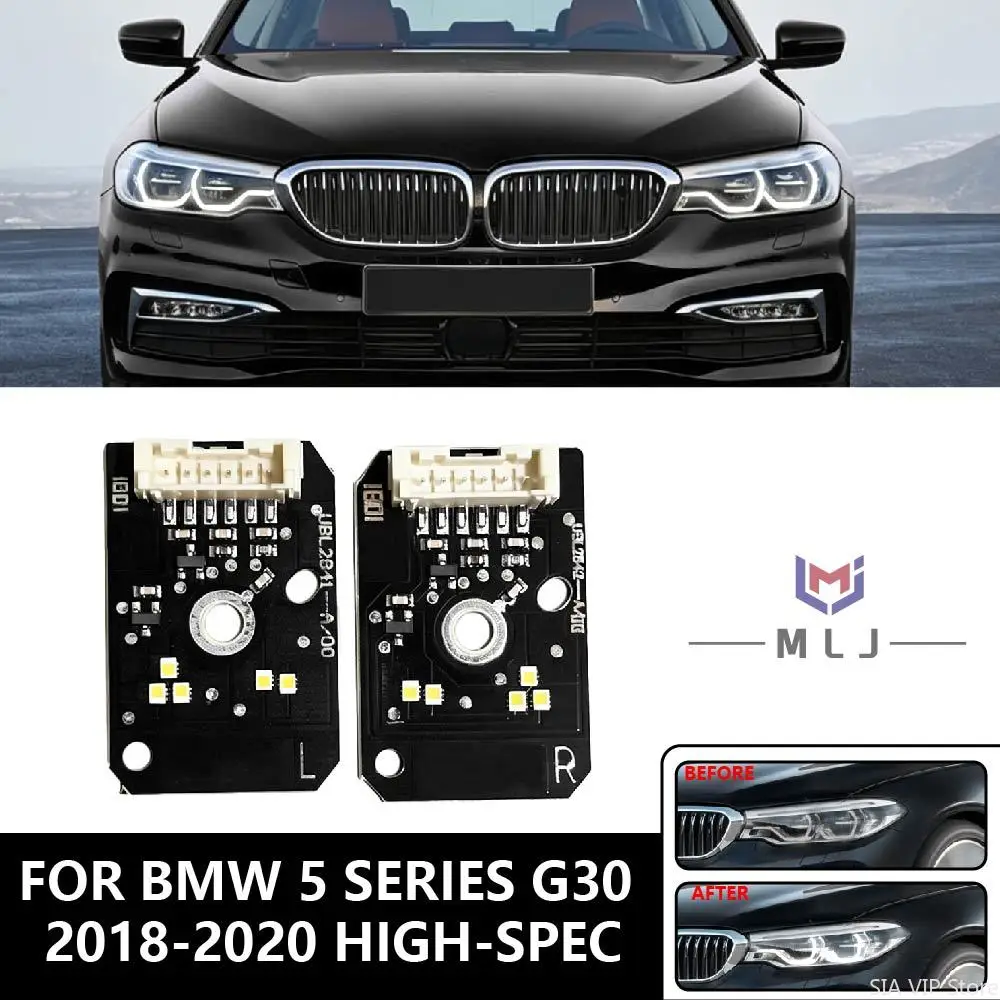 For BMW 5 series G30 G32 G38 2018-2020 DRL Boards High configuration White Headlight Daytime Running Lights LED Modules Chip