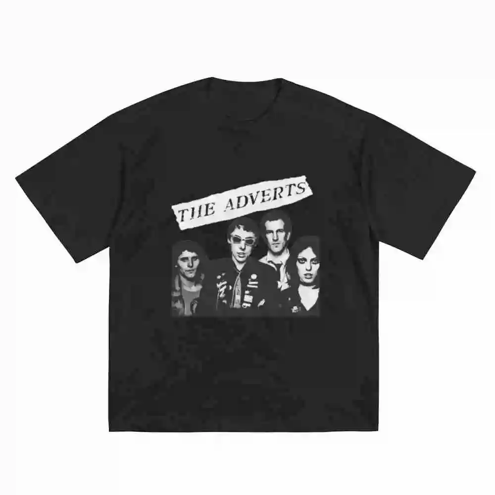 The Adverts Short Sleeve Tee 100% Cotton T-Shirt