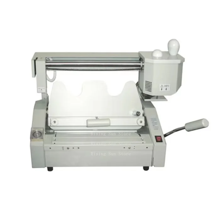 High precision manual glue binding machine