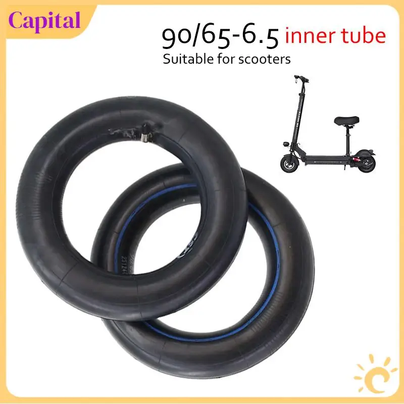 Inflatable Rubber Pneumatic CST Tire Scooter Tyre Wheel 90/65-6.5 11 Inches Off  Road Tire Scooter Tire Inner Tube Camera