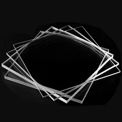 Clear Transparent Acrylic Plate Plexiglass Plate Sheet 1mm 2mm 3mm 4mm 5mm 6mm 8mm 10mm 15mm 20mm