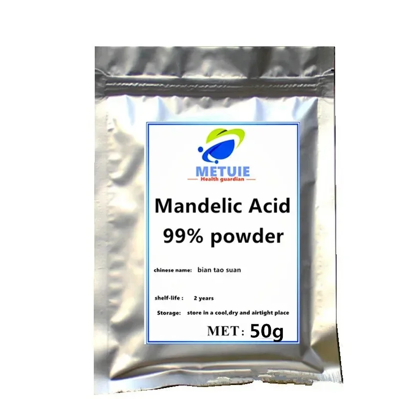 Hot Sale 99% Mandelic Acid Powder Cosmetic Raw Material Sequins For Face Freckles Free Shipping