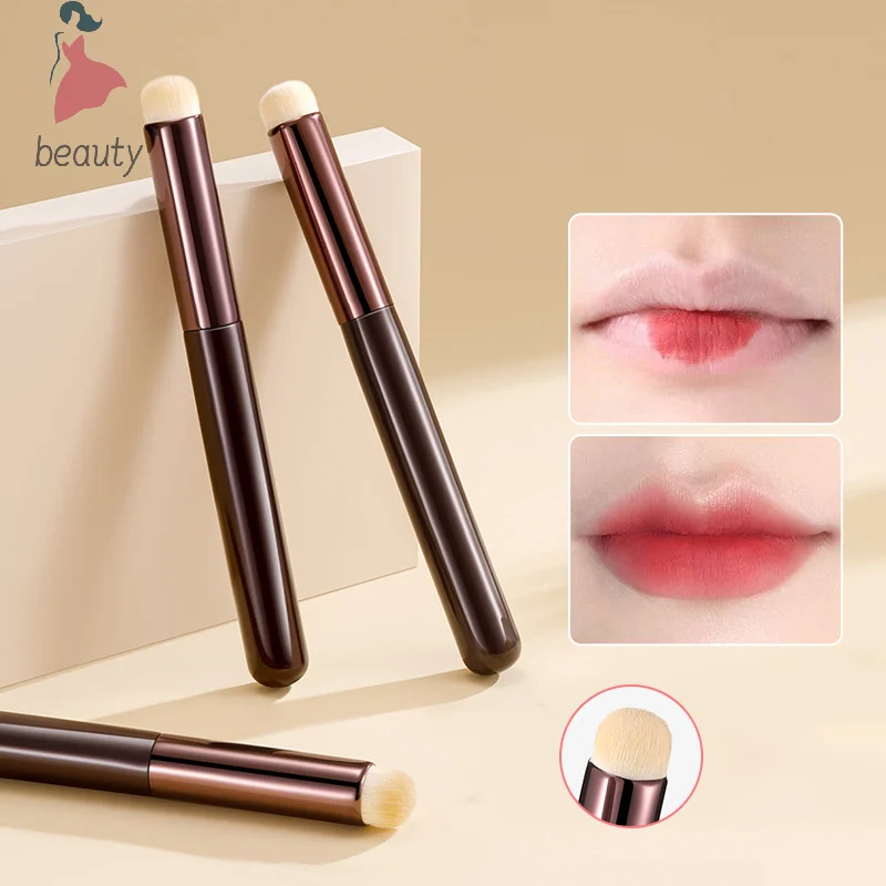 Professional Lip Makeup Brush Round Head Multifunctional Smudging Lipstick Concealer Eyeshadow Highlighter Liptints Cosmetics