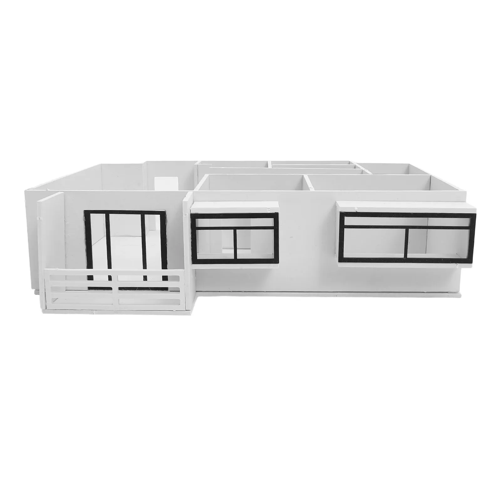 

Набор для самостоятельной сборки миниатюрной архитектурной модели квартиры (основной элемент), масштаб 1:25, незавершенный проект для архитектурного моделирования, образовательная сцена для творчества