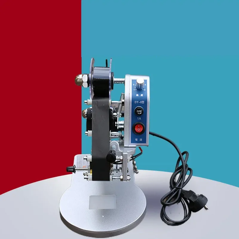 Machine de codage manuelle DY-8 Impression sur ruban Date de production Machine de codage Ruban